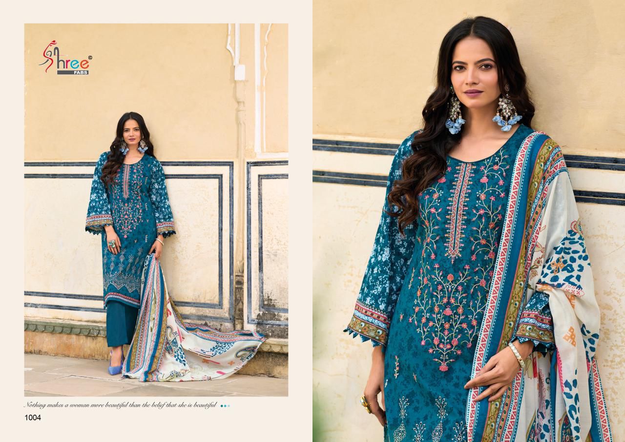 Riwaz By Shree Embroidery Pure Cotton Pakistani Suits Wholesale Shop IN Surat